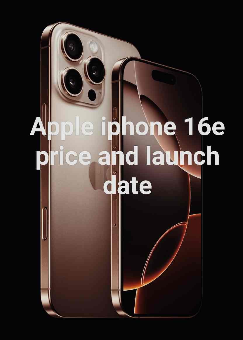 Apple iPhone 16e Price in India