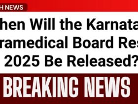 Karnataka Paramedical Board Result 2025