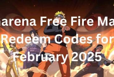 garena free fire max redeem codes 2025